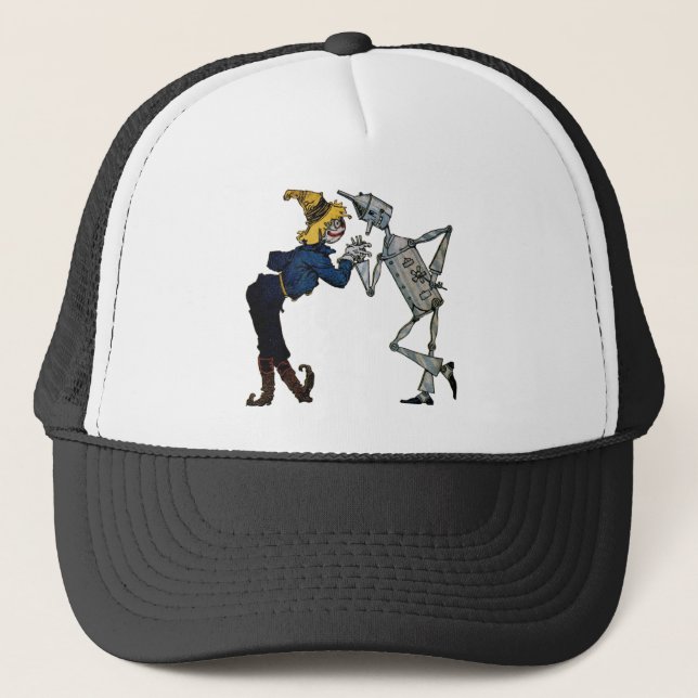 Scarecrow and Tin Man Trucker Hat (Front)
