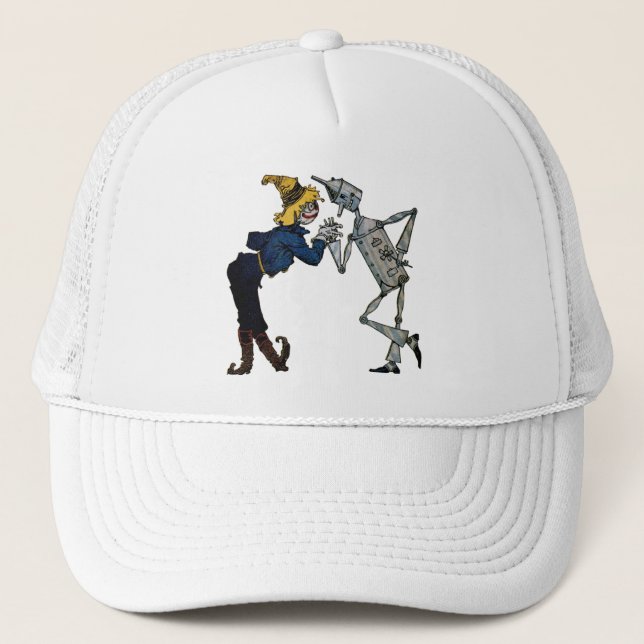 Scarecrow and Tin Man Trucker Hat (Front)
