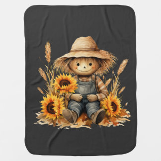 Scarecrow baby blanket
