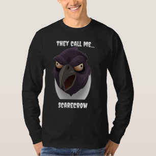 Scarecrow. Blustery Buzzard in a blizzard. T-Shirt