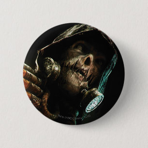 Scarecrow Character Art Pinback Button
