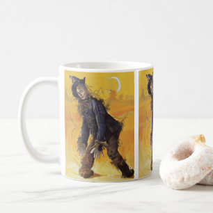 Scarecrow from Wizard of Oz, Vintage Fairy Tales Coffee Mug