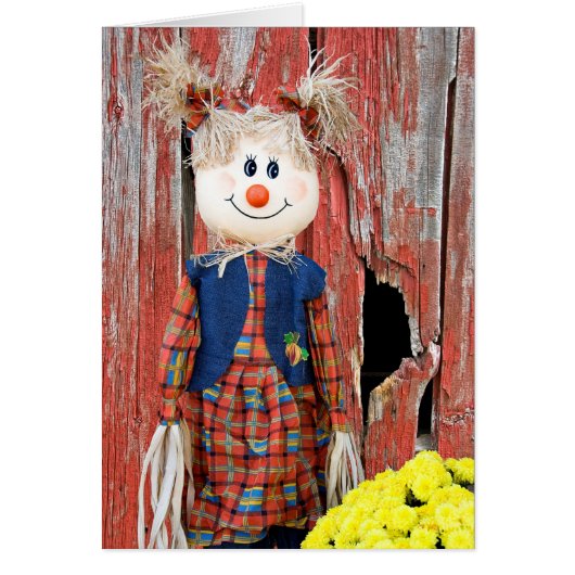 Scarecrow Girl Cards (Front)