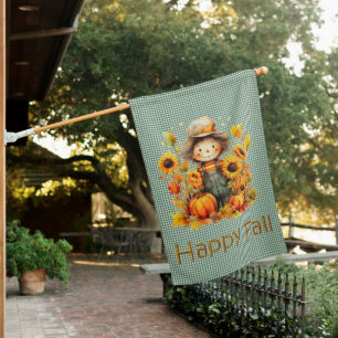 Scarecrow House Flag