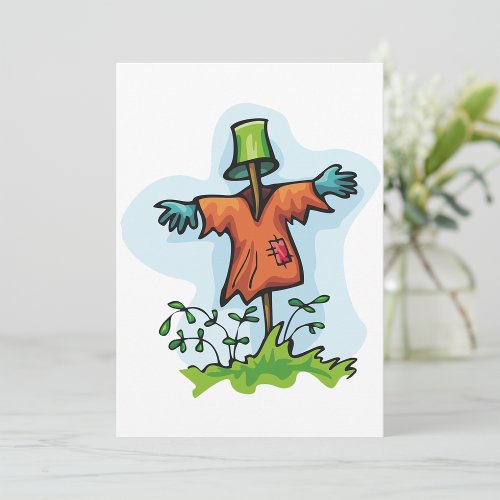 Scarecrow Invitations