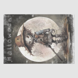 Scarecrow Moon Dead Halloween Tissue Paper