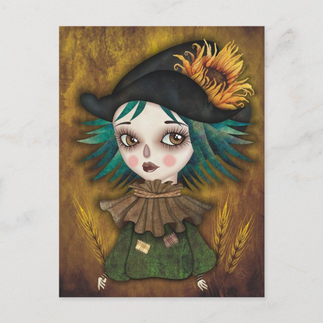 Scarecrow Postcard (Front)
