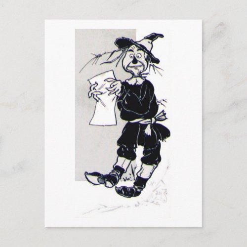 Scarecrow Postcard