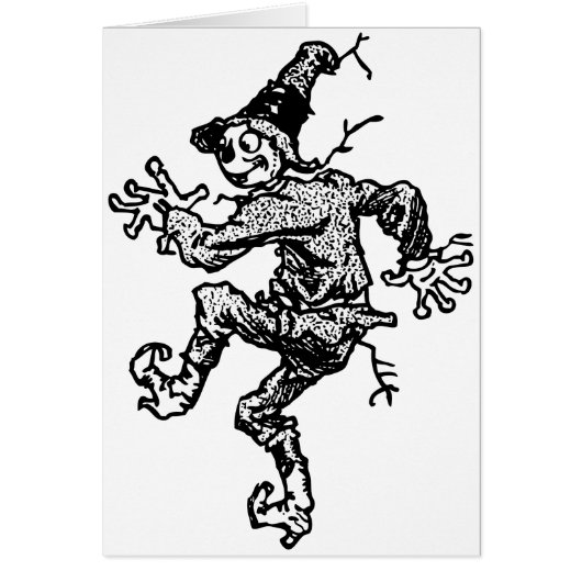 Scarecrow Striding Cards (Front)