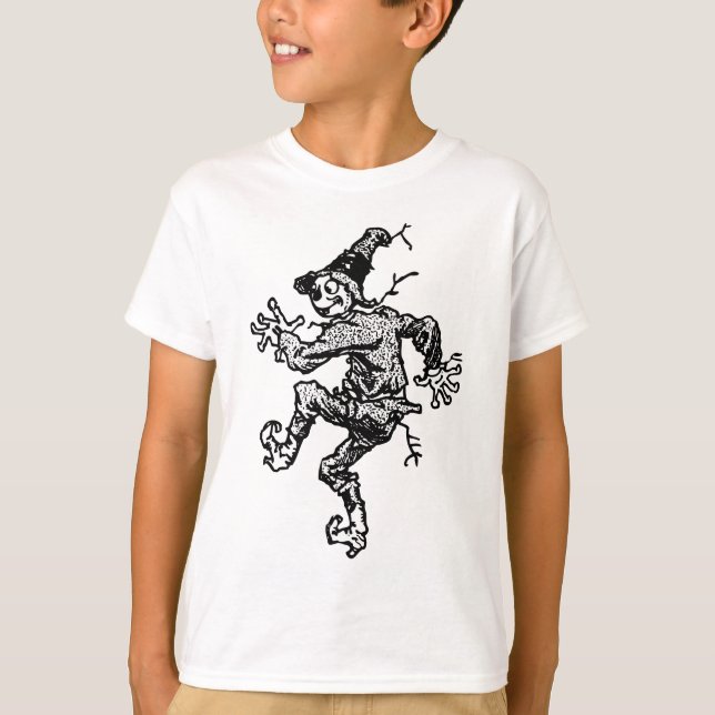 Scarecrow Striding T-Shirt (Front)