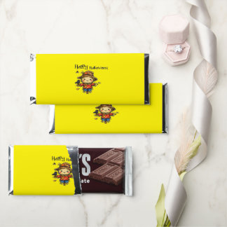 Scarecrow style Candy favors Hershey Bar Favors