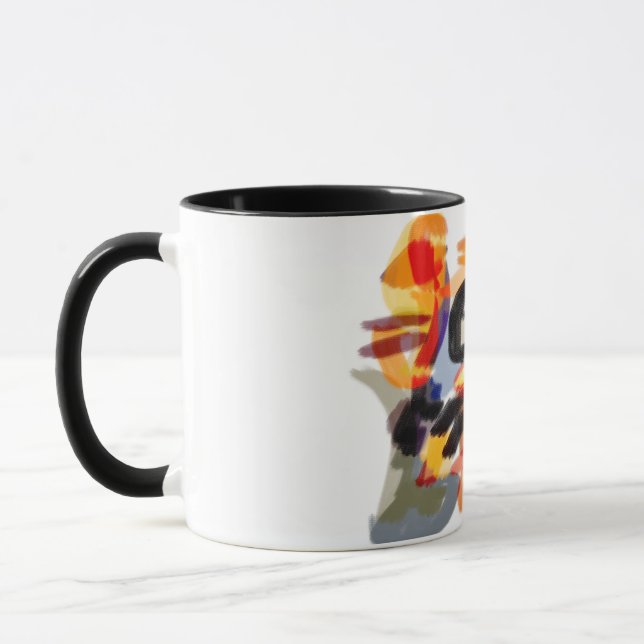 Scarecrow Sunset Autumn  Mug (Left)