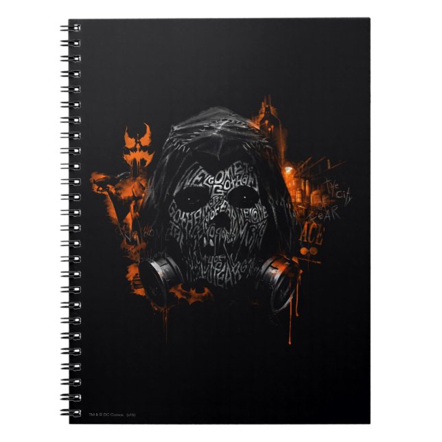Scarecrow - Welcome To Gotham City Notebook (Front)