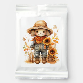 Scarecrow with Sunflower Margarita Drink Mix