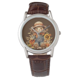 Scarecrow with Sunflowers Watch