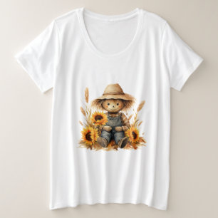 Scarecrow Womens Plus Size T-Shirt