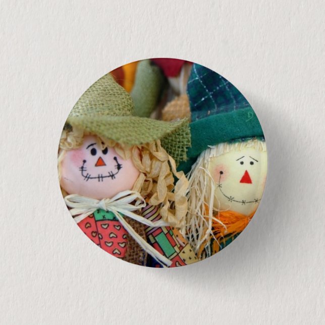 Scarecrows Pinback Button (Front)
