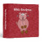 Scared Cartoon Pig Funny Barbecue Recipe Binder