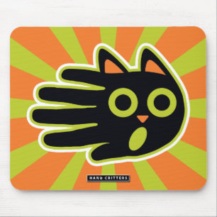 Scared Cat Mouse Pad