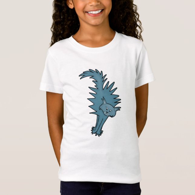 Scared Cat T-Shirt (Front)
