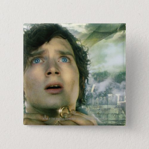 Scared FRODOâ Holding Ring Button