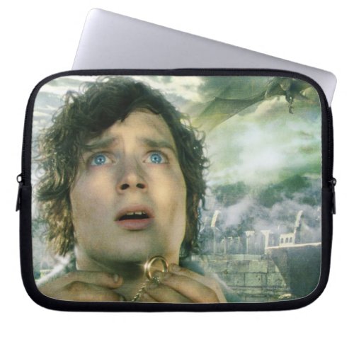 Scared FRODO Holding Ring Laptop Sleeve