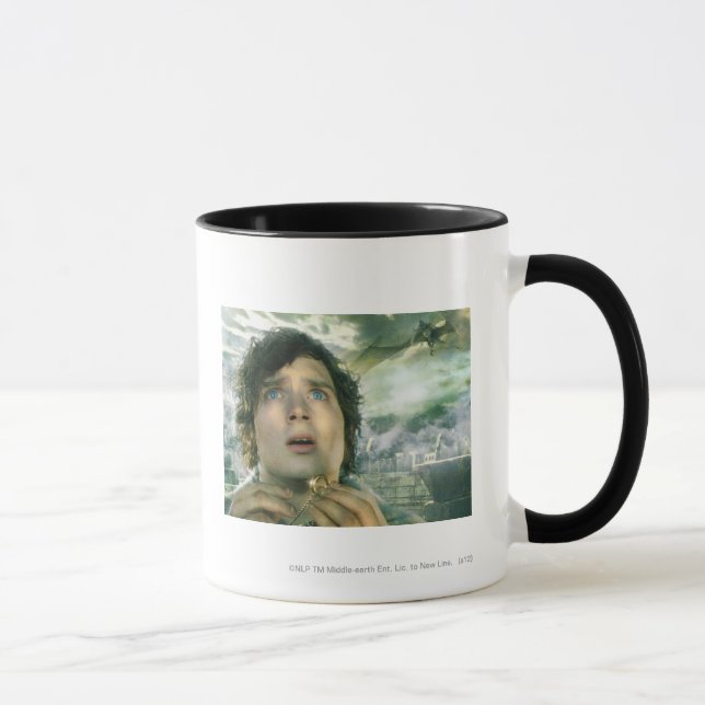 Scared FRODO™ Holding Ring Mug (Right)