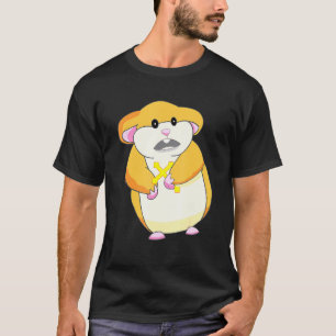 Scared Hamster With Cross Hammond Cute Meme T-Shirt
