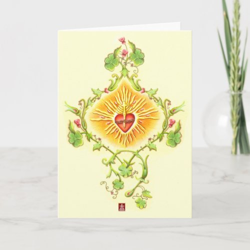 Scared Heart of Christ _ NoteGreeting Card