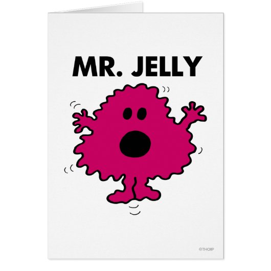 Scared & Nervous Mr. Jelly Cards (Front)