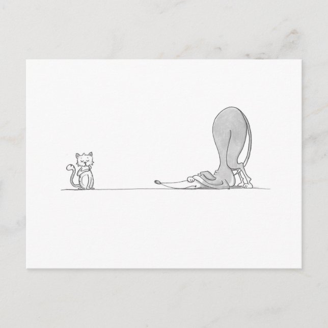 Scared Postcard (Front)