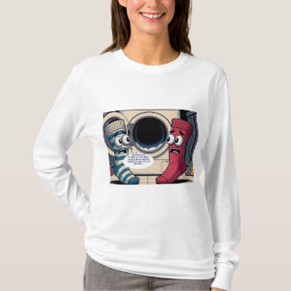 scared socks T-Shirt