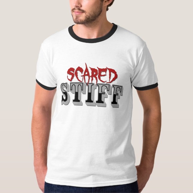 Scared Stiff Bordered T-Shirt (Front)