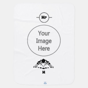 Scared Turtle Hiding in his Shell Baby Blanket