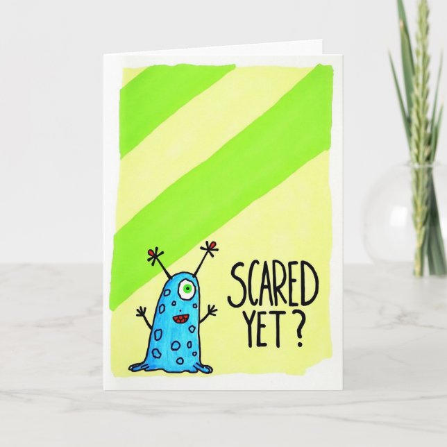 Scared Yet Monster Card (Front)