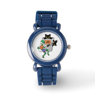 Scaredy Cat Halloween Watch