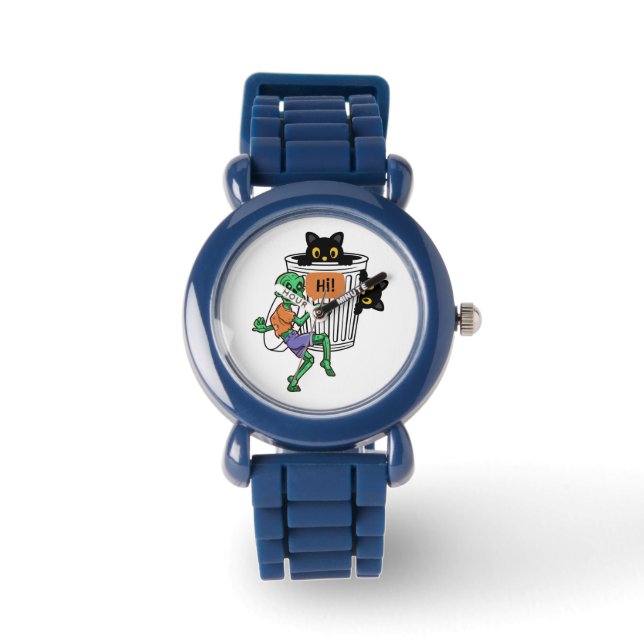 Scaredy Cat Halloween Watch (Front)