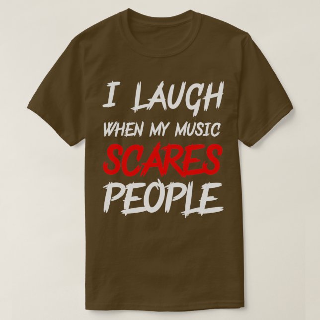 Scares people T-Shirt (Design Front)