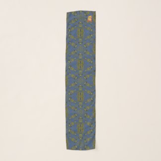 Scarf Snake Pond Blue