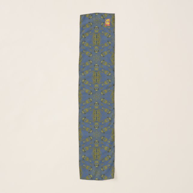 Scarf Snake Pond Blue (Front)