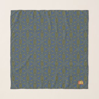 Scarf Snake Pond Blue