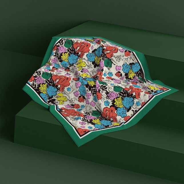 Scarf Vintage scarves bandana wrap (Scarf Vintage scarves bandana wrap)