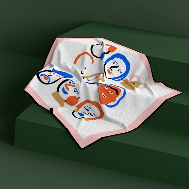 Scarf Vintage scarves bandana wrap (Scarf Vintage scarves bandana wrap)