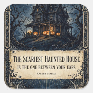 Scariest Haunted House — Halloween Sticker