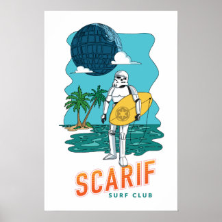 Scarif Surf Club Poster