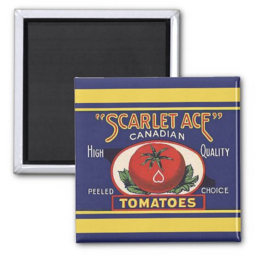Scarlet Ace Tomatoes Magnet