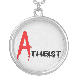 Scarlet Atheist Silver Plated Necklace