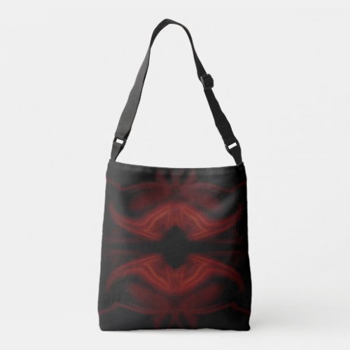 Scarlet Bat Crossbody Bag