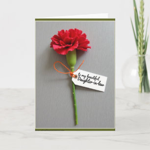 Scarlet Bloom Sweetest Mom Card