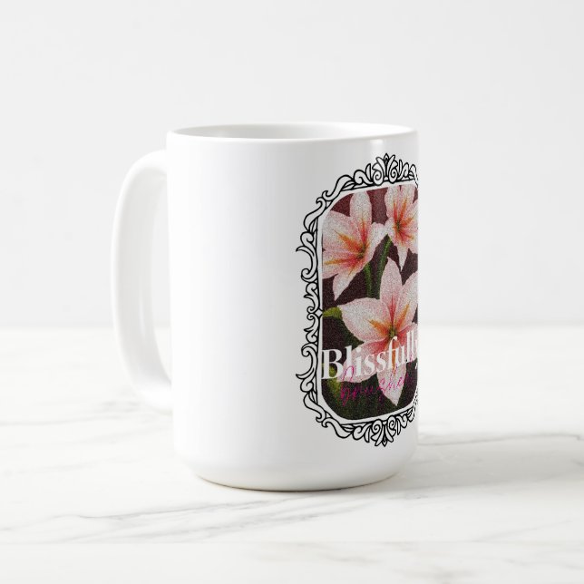 Scarlet Blossom Coffee Mug (Front Left)